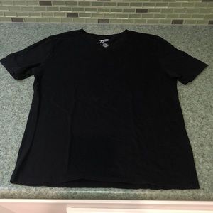 Men’s Black V-neck T-shirt